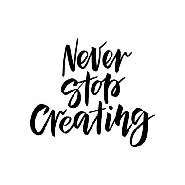 İlham verici alıntı yazısı