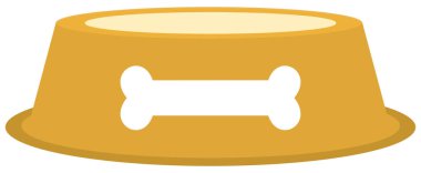 yemek koymak için bir köpek ya da kedi kase