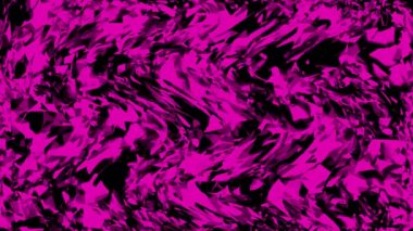 Değişken elektrik enerjili tuhaf bir rüyanın psikedelik ve halüsinojenik görüntüsü - animasyon