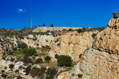 Güzel. Andalusia dağlar, İspanya. Mountain view.