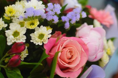 Tebrik kartı veya ekran istemi için doku çiçeği.