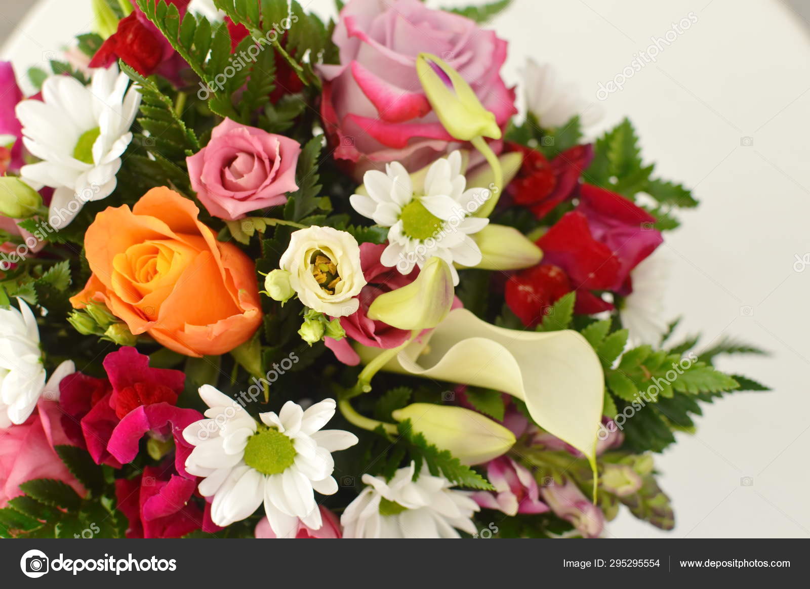 Bouquet Flowers White Background Flower Background Holiday Mother Day Valentine Stock Photo Image By C Vika200581 Mail Ru 295295554