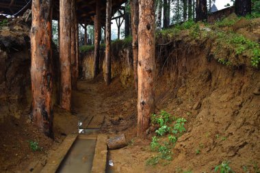 Doğal kırsal manzara.