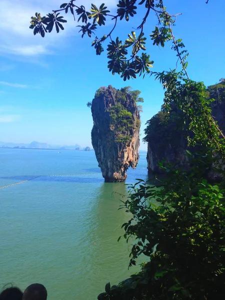 Остров Джеймса Бонда. Отдых в Таиланде . — стоковое фото