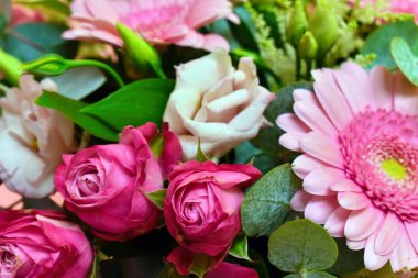 Çiçekli, canlı bir geçmişi var. Parlak kokulu renk çiçekleri.