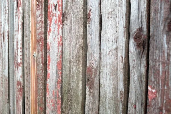 Textura de cerca de madeira, vertical logs quadro fundo — Fotografia de Stock