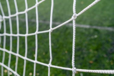 Futbolun net arka plan görüntüsü. Futbol konsepti. 