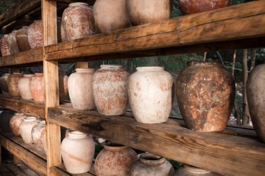 Mediterian iç kalelerindendir vazo ile.