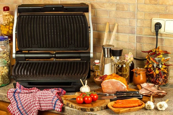 Grelhador De Espeto De Carne Para Churrasco De Mesa