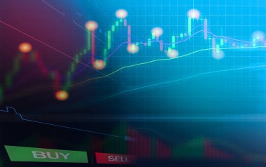 Forex trading - stok iş graph grafikleri mali / forex çizelgeleri grafik yönetim kurulu veri bilgi ekran hisse senedi arka plan satın almak ve satmak seçenekleri ekranında - borsa piyasa analizi 