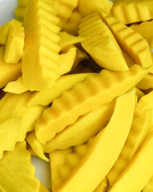 Mango alınması dilim tatlı ve ekşi meyve korumak, gıda koruma