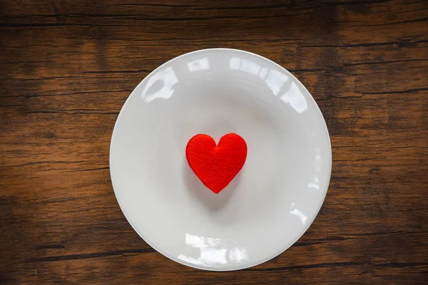 Sevgililer Akşam Yemeği Romantik Gıda Seviyorum Kavram Yemek Seviyorum Romantik — Stok fotoğraf