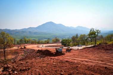 T kazma yol inşaat ekipmanları ve yol onarım makinesi