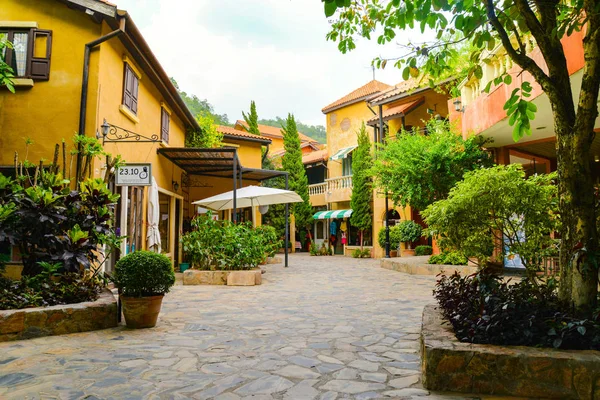Casa de estilo Toscana Italia - Palio Khao Yai centro comercial un — Foto de Stock