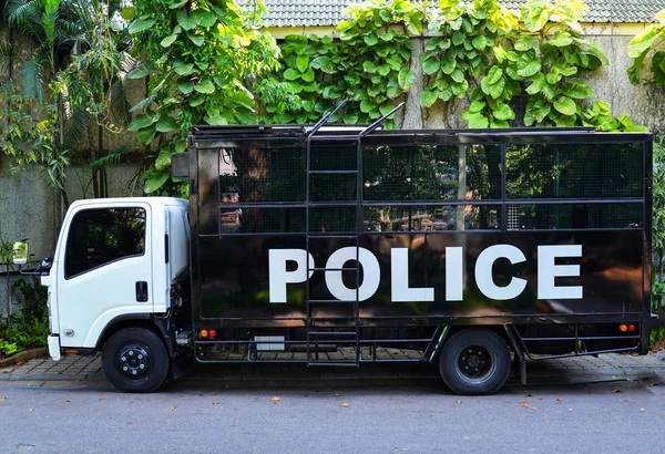 Security and police cars SWAT van / Truck police cage for prison