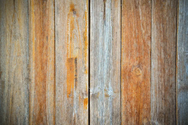 Marrón pared de madera vieja textura fondo — Foto de Stock
