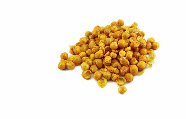 Жовтий бобовий горіх смажений запечений сіль і приправа хрусткий для — стокове фото