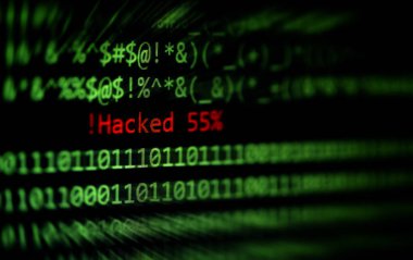 Konsantrasyon kesmek suçlular Internet faaliyet veya siber hırsız güvenlik