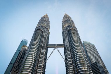 Kuala Lumpur Malezya 'daki Petronas İkiz Kuleleri  