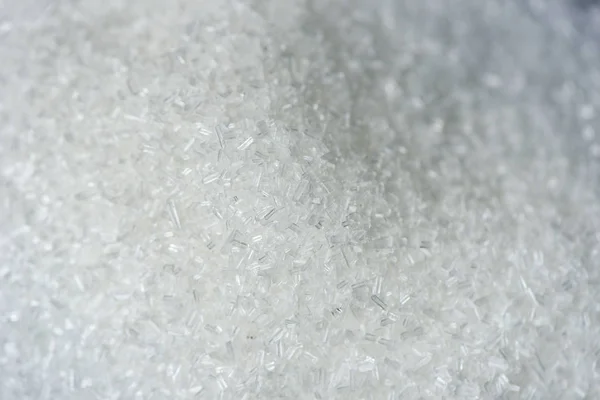 MSG - Close up of heap monosodium glutamate on texture backgroun — Stock Photo, Image