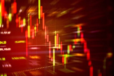 Hisse senedi krizi kırmızı fiyat düşüş grafik düşüş