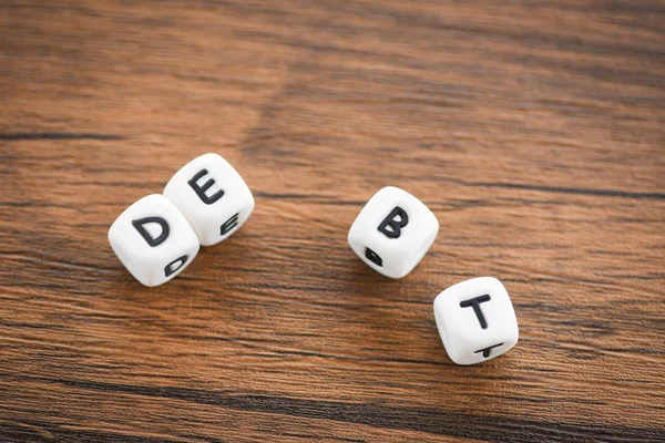 get out of debt concept / Increased liabilities from exemption d