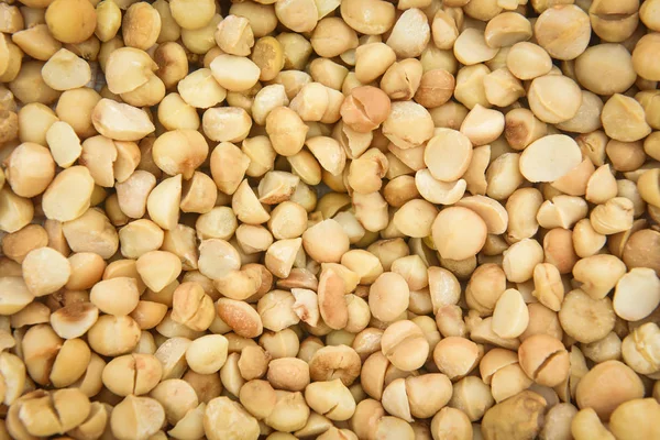 Textura de nueces de macadamia Fondo con seco - Macadamia fresca — Foto de Stock