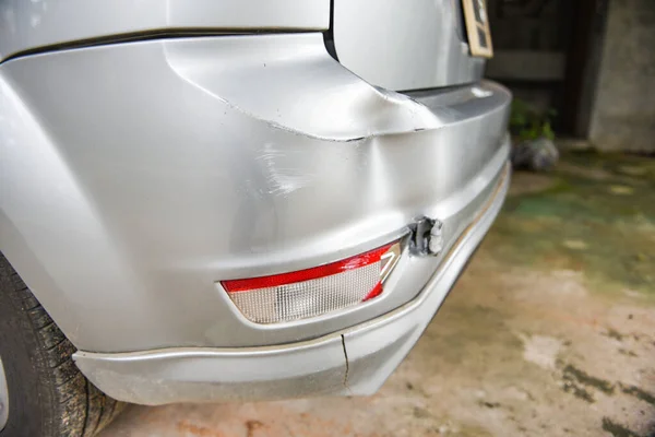 Car Accident Conception Taillight Accident Car — 스톡 사진