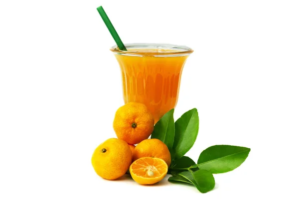 Verse Chinese Oranje Knippen Jus Orange — Stockfoto