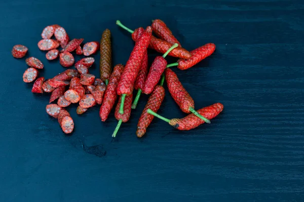 Long Pepper, Indian long pepper, Javanese long pepper per is herbs with medicinal properties