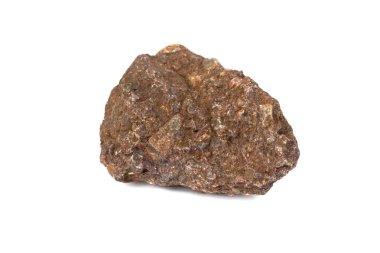 Beyaz arka plan üzerinde kumtaşı gelen sanayi tesisleri izole