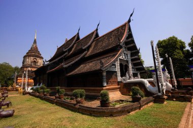 WAT Lok Moli Tapınağı Chiangmai ili