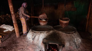 Antik bu arada Tayland Nan tuz kaynar