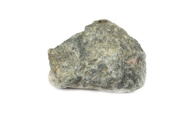 Granit taş endüstriyel bitkilerden beyaz arka plan üzerinde izole