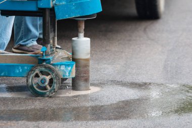Mühendislik kontrol yol standartları için Yol sondaj makinesi ile yol sondaj olduğunu