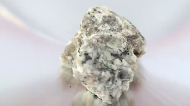 Vdo Clip Pedra Granito Para Indústria — Vídeo de Stock