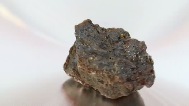 Vdo Clip Hematite Rock Para Indústria — Vídeo de Stock