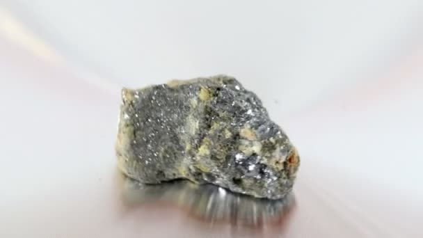 Vdo Clip Galena Stone Industry — Stock Video