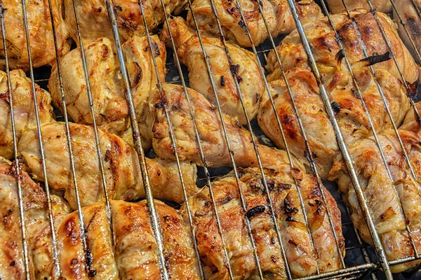 Foto Makanan Daging Ayam Panggang Yang Lezat — Stok Foto