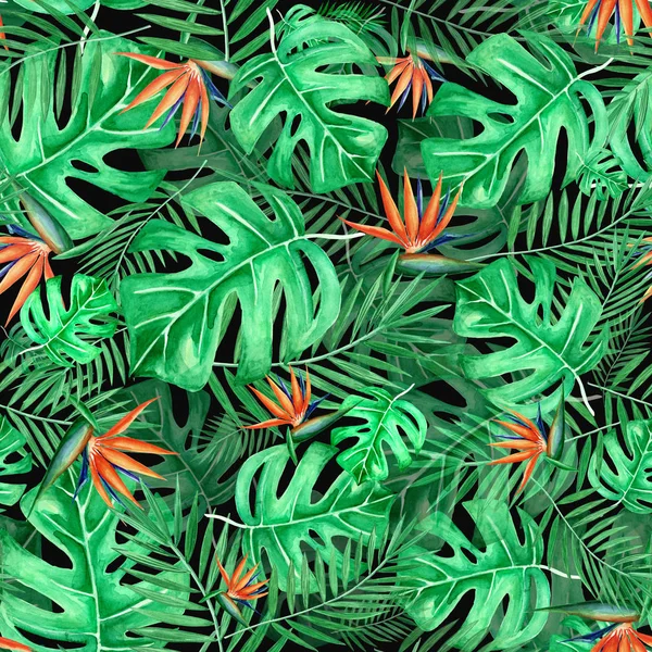 Tropical seamless pattern — Stock Photo, Image