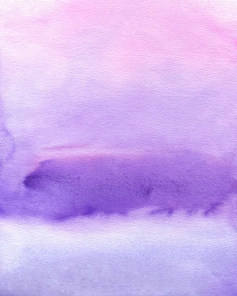 Abstract watercolor background, hand painted texture, purple paint stains. Design for backgrounds, wallpapers, covers and packaging.	