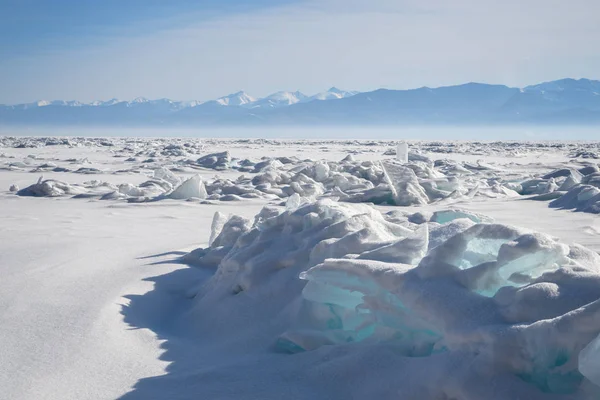 Invierno Lago Baikal — Foto de Stock