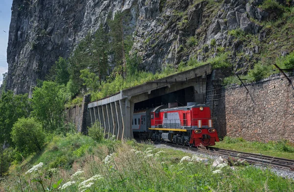Lokomotive Der Zirkus Baikalbahn — Stockfoto