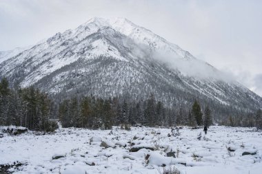 Shumak Nehri Vadisi Tunkinsky Goltsy, Doğu Sayans, Cumhuriyet Buryatia dağlarında