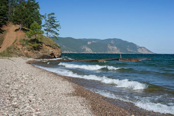 Gelombang Danau Baikal — Stok Foto