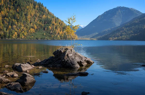 Озеро Sobolinoye Сході Сибіру Регіоні Pribaikalie — стокове фото