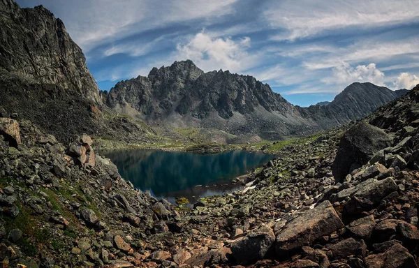 Ascent Pass Eastern Sayan — Stock Photo, Image