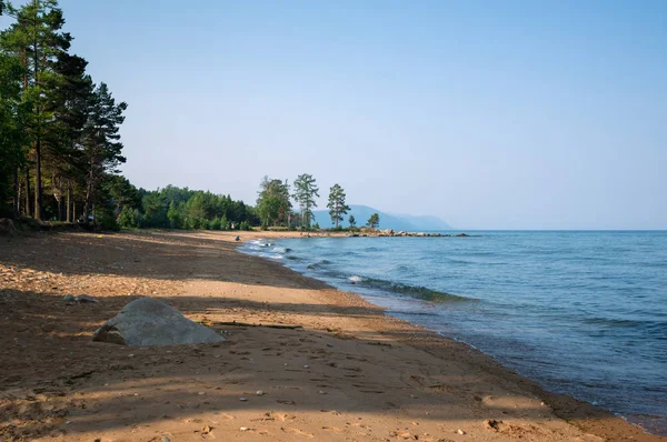 Pantai Timur Danau Baikal — Stok Foto