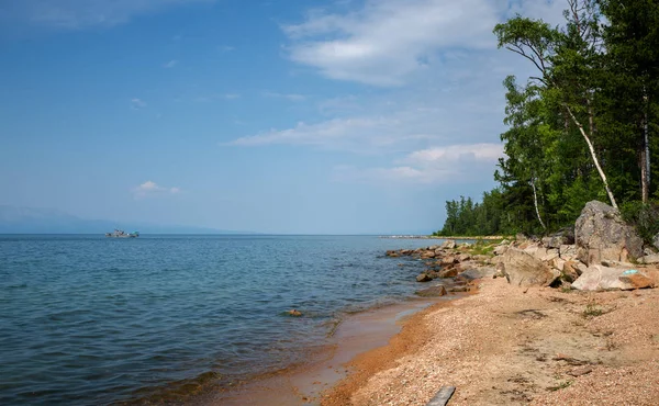 Teluk Barguzinsky Danau Baikal — Stok Foto