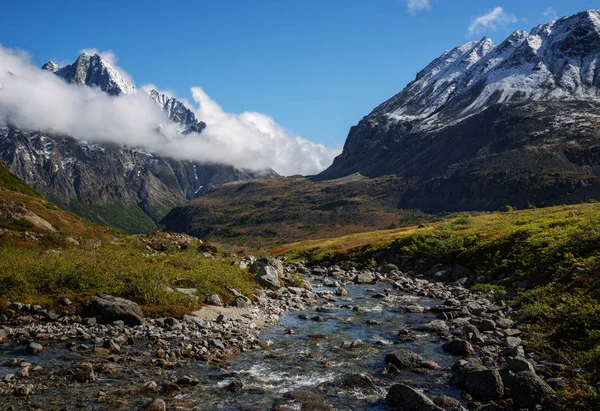 Mountains range Kodar in Transbaikalia — Stock Image Mountains Range Kodar Transbaikalia Stock Photo